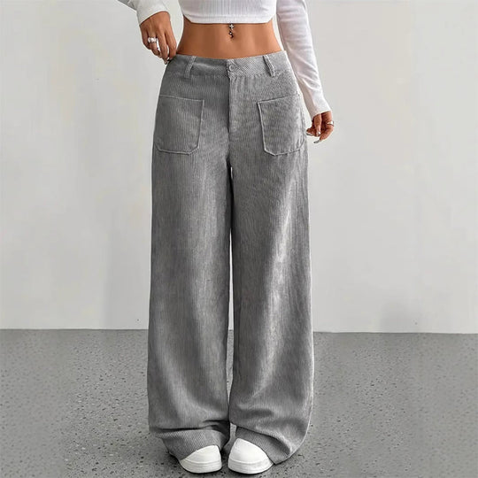 👖New arrival 40% OFF!🥰Women's Casual Loose-Fit High-Waisted Pants💕