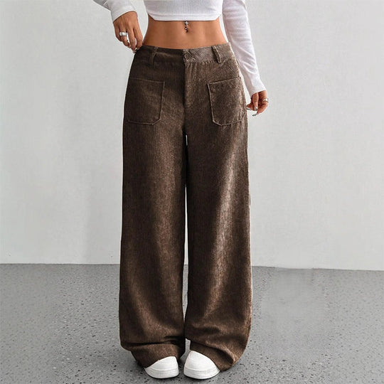 👖New arrival 40% OFF!🥰Women's Casual Loose-Fit High-Waisted Pants💕