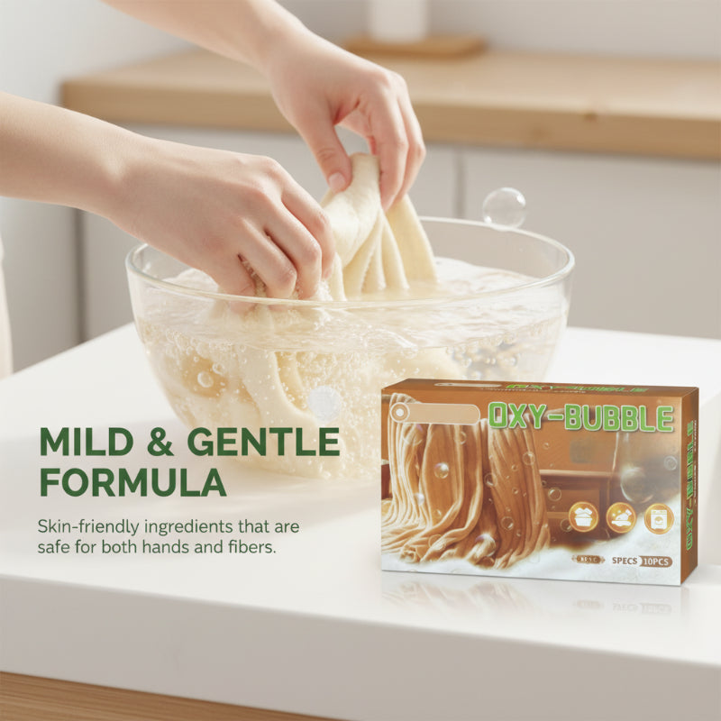 Tabletas para revitalizar suéteres: antiencogimiento, restaura la suavidad y protege los colores. 🧺