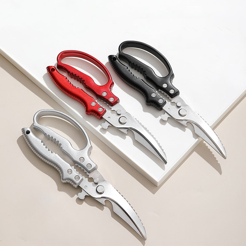 🥳2026 HOT SALE✂️ Multifunctional Heavy Duty Poultry Shears – Razor-Sharp, 6-in-1 & Industrial-Grade 🔪