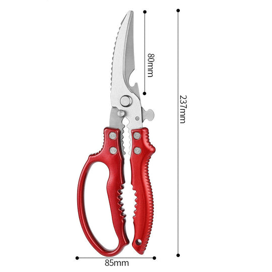 🥳2026 HOT SALE✂️ Multifunctional Heavy Duty Poultry Shears – Razor-Sharp, 6-in-1 & Industrial-Grade 🔪