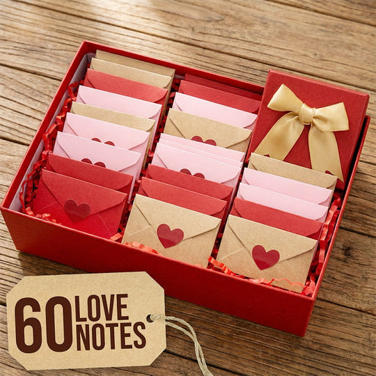 Alla hjärtans gör-det-själv-minikort och klistermärken