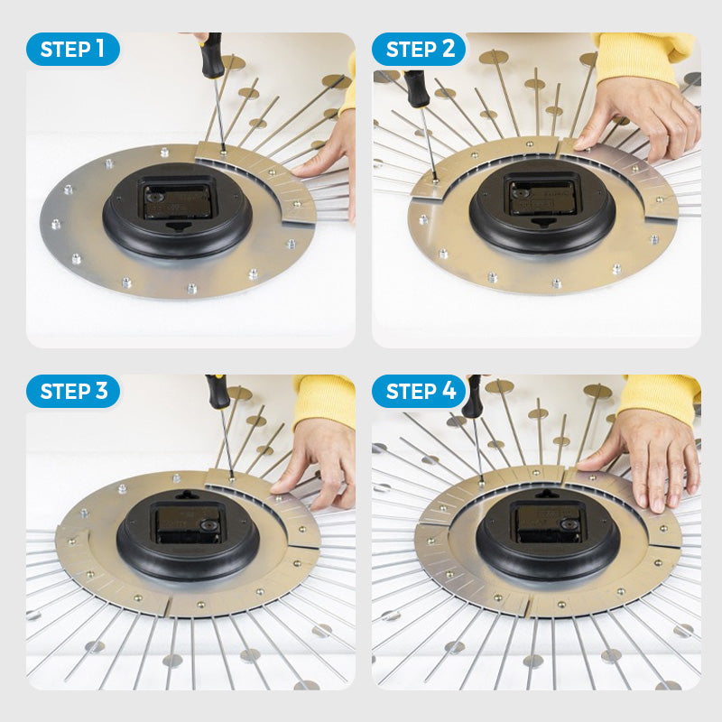 ✨🕰️ Clog Balla Rhinestone Cruthaitheach – Só Ciúin, Íostach don Seomra Maireachtála, don Bhealach Isteach &amp; don tSeomra Bia! 💎🏡