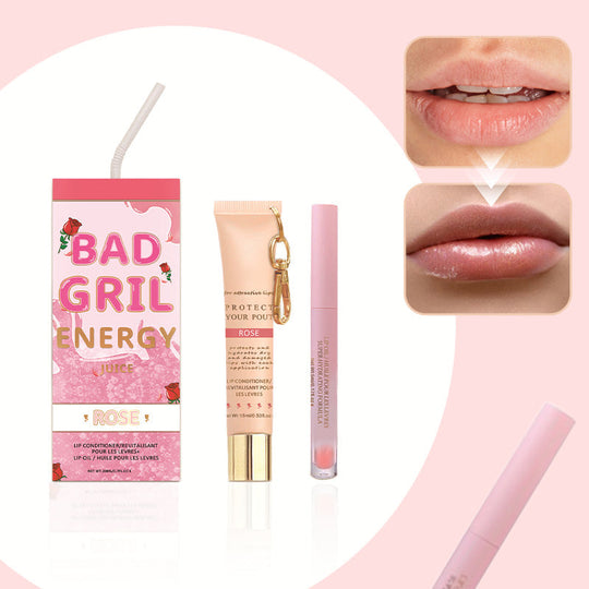 Long-Lasting Moisturizing Lip Oil – 24H Hydration Lock, Non-Sticky Formula, Glossy Plumping Effect