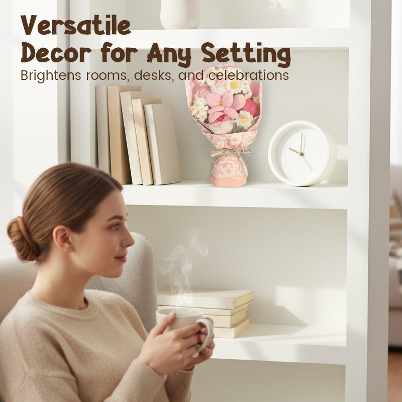 Handmade Crochet Flower Bouquet