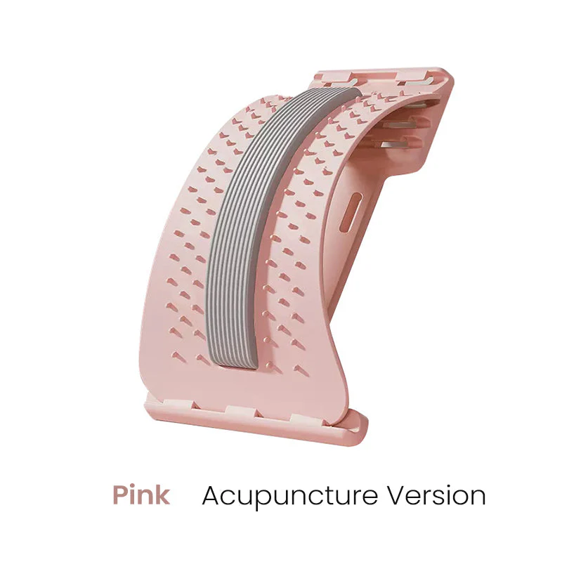 Magnetic Lumbar Stretcher – Acupressure Massage, Portable Design & Relieves Back Pain