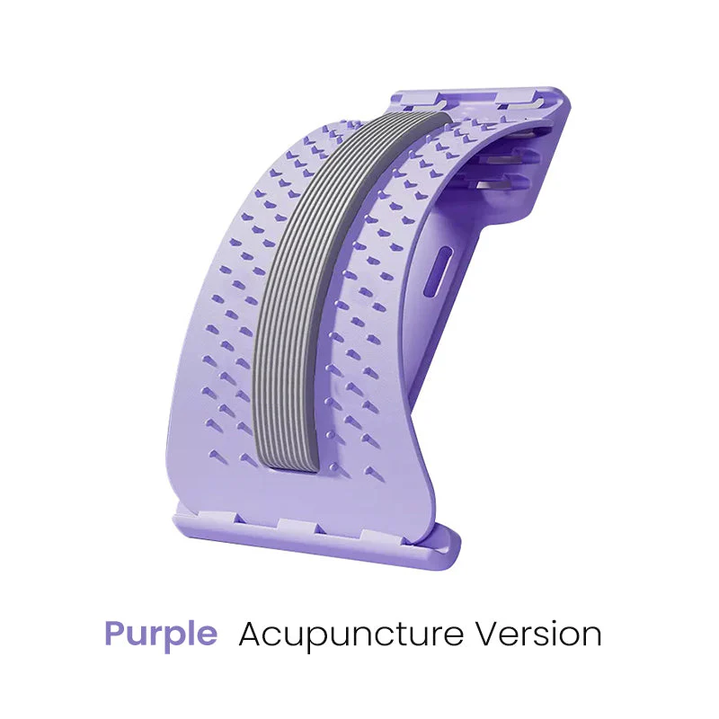 Magnetic Lumbar Stretcher – Acupressure Massage, Portable Design & Relieves Back Pain