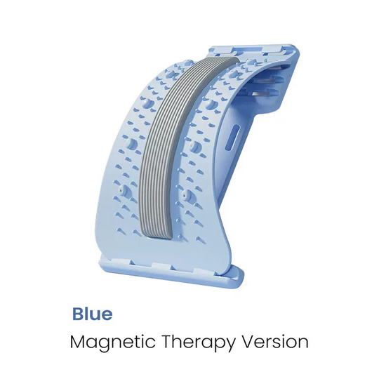 Magnetic Lumbar Stretcher – Acupressure Massage, Portable Design & Relieves Back Pain