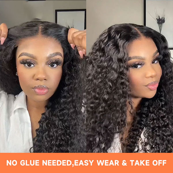 ISEE HAIR Human Hair Crochet Extensions Miracle Knots Pre-Separated 50g/Pack – Knotless Boho Braids, 4-5 Packs for Full Head, Multiple Curly & Wave Textures#HairTok #HairTutorial #HairStyles