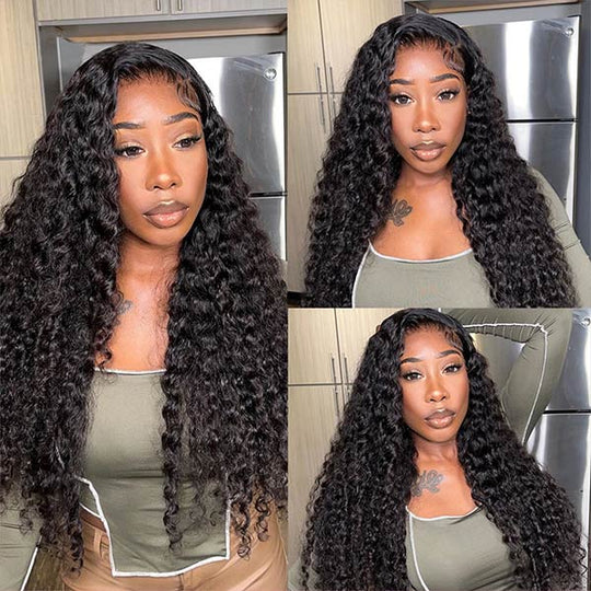 ISEE HAIR Human Hair Crochet Extensions Miracle Knots Pre-Separated 50g/Pack – Knotless Boho Braids, 4-5 Packs for Full Head, Multiple Curly & Wave Textures#HairTok #HairTutorial #HairStyles