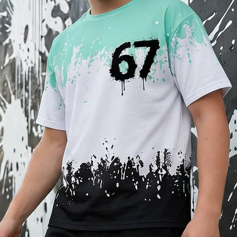 ⏳50% OFF NOW !!⏰Boys' 3D Print T-Shirt & Shorts Set