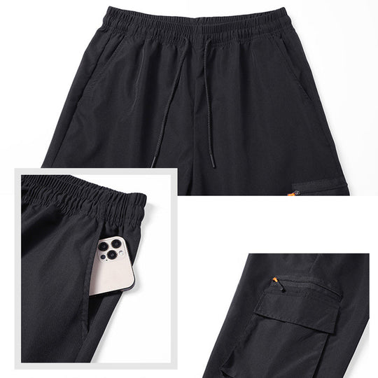 👖 LIMITED-TIME 50% OFF! 🪂 Men's Casual Cargo Pants with Multiple Pockets – Adjustable Waist, Durable Fabric 🏔️