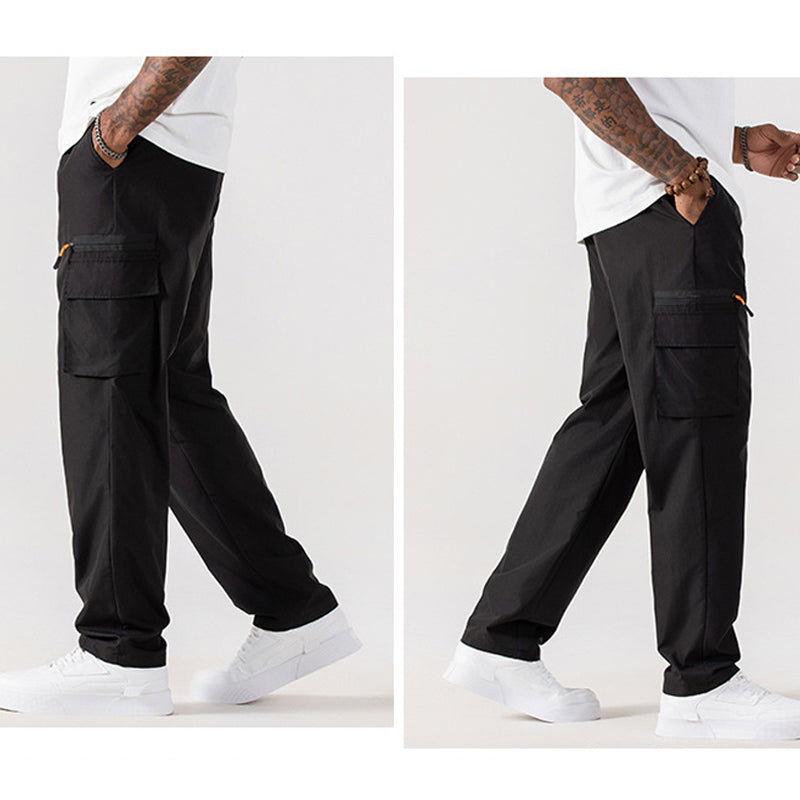 👖 LIMITED-TIME 50% OFF! 🪂 Men's Casual Cargo Pants with Multiple Pockets – Adjustable Waist, Durable Fabric 🏔️