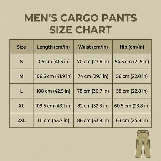 👖 LIMITED-TIME 50% OFF! 🪂 Men's Casual Cargo Pants with Multiple Pockets – Adjustable Waist, Durable Fabric 🏔️