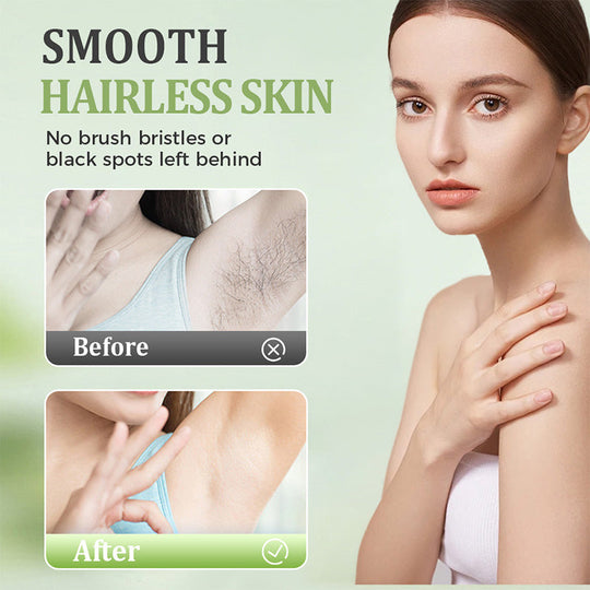 Gentle and non-irritating hair removal cream set (hair removal cream + razor) | Limited-time offer
