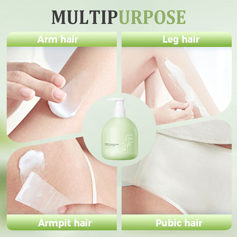 Gentle and non-irritating hair removal cream set (hair removal cream + razor) | Limited-time offer