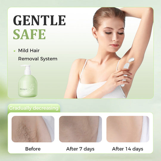 Gentle and non-irritating hair removal cream set (hair removal cream + razor) | Limited-time offer
