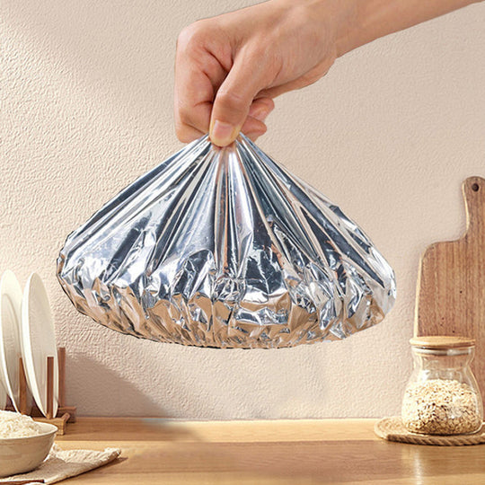 Home dining table food container aluminum foil heat-retaining cover