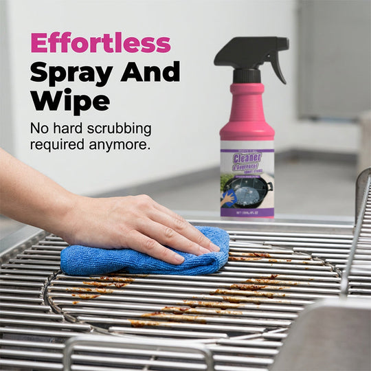 🍢💦Fast-Acting Heavy-Duty Grill Degreaser Spray