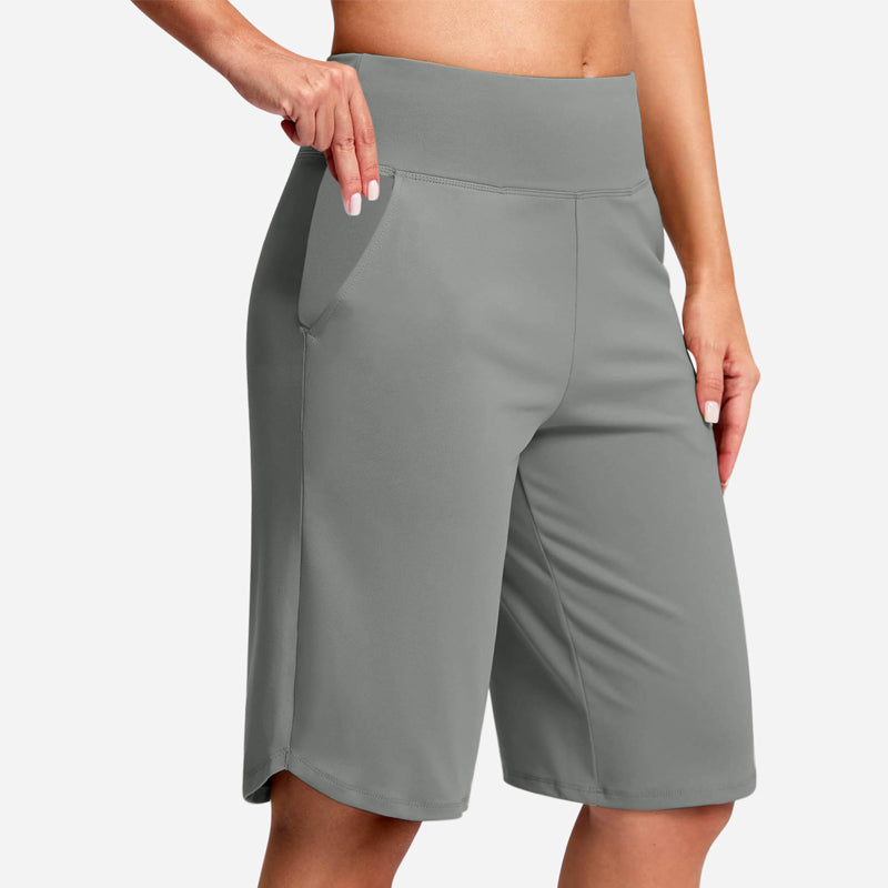 ⏰Last Day Sale 50% OFF🔥Women's High-Waist Yoga Shorts with Pockets
