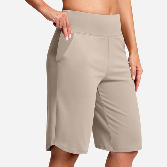 ⏰Last Day Sale 50% OFF🔥Women's High-Waist Yoga Shorts with Pockets