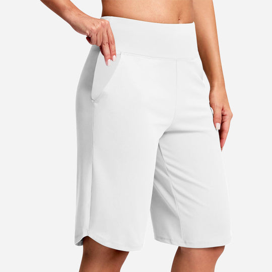 ⏰Last Day Sale 50% OFF🔥Women's High-Waist Yoga Shorts with Pockets