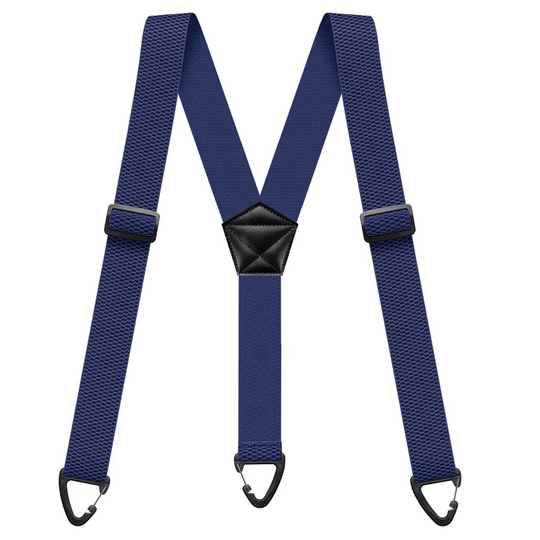 👔Men's Suspenders with X-Back & Clip Fasteners – Sturdy Clips, Wide Straps & Adjustable