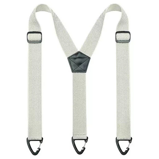 👔Men's Suspenders with X-Back & Clip Fasteners – Sturdy Clips, Wide Straps & Adjustable