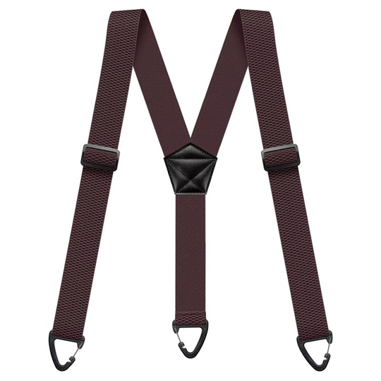 👔Men's Suspenders with X-Back & Clip Fasteners – Sturdy Clips, Wide Straps & Adjustable