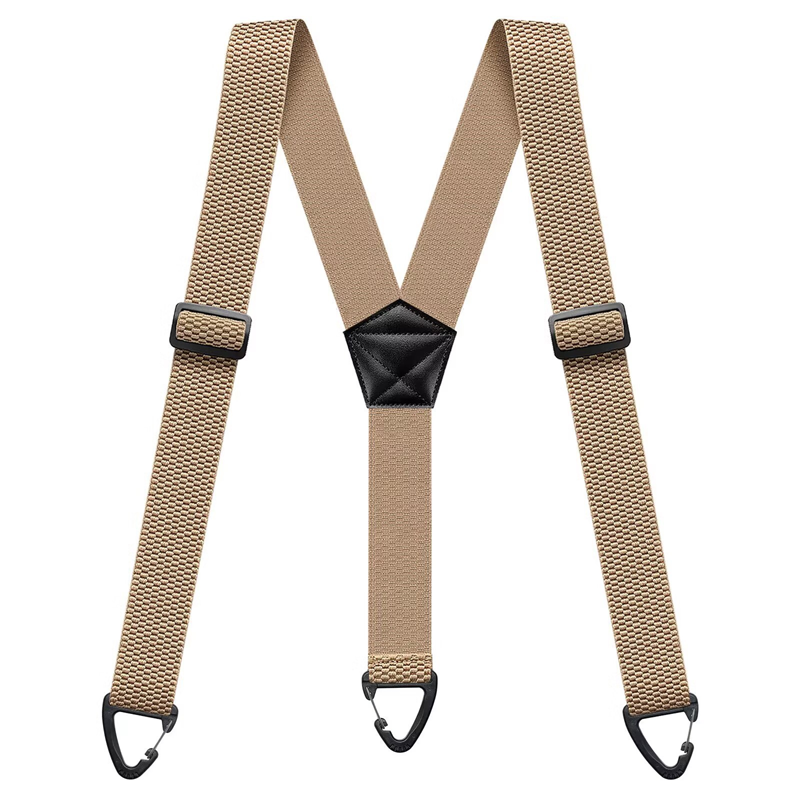 👔Men's Suspenders with X-Back & Clip Fasteners – Sturdy Clips, Wide Straps & Adjustable