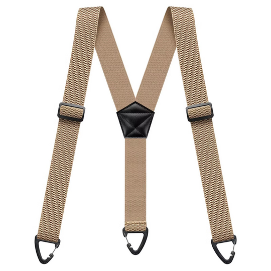 👔Men's Suspenders with X-Back & Clip Fasteners – Sturdy Clips, Wide Straps & Adjustable