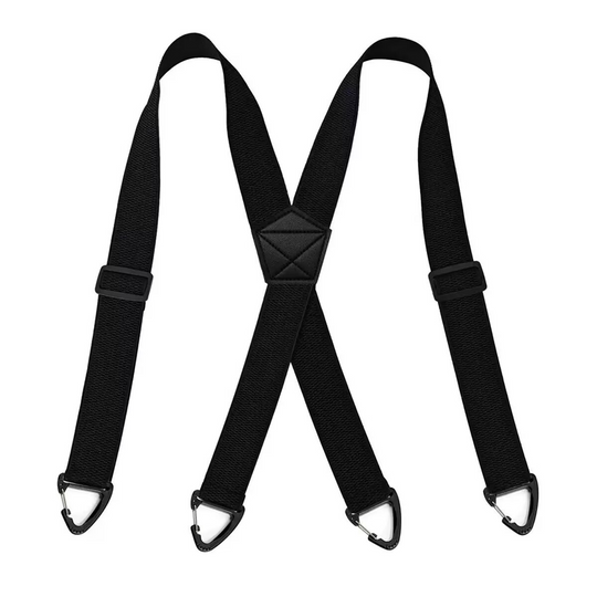 👔Men's Suspenders with X-Back & Clip Fasteners – Sturdy Clips, Wide Straps & Adjustable