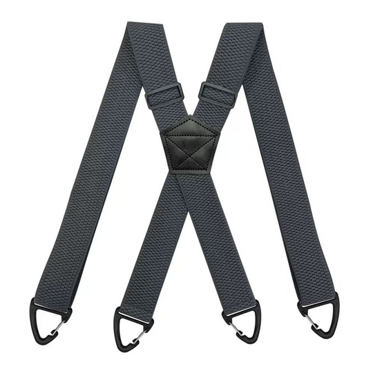 👔Men's Suspenders with X-Back & Clip Fasteners – Sturdy Clips, Wide Straps & Adjustable