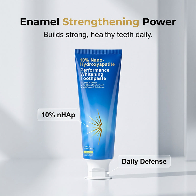 10% Nano Hydroxyapatite Performance Whitening Toothpaste