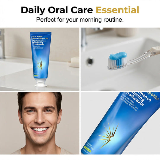 10% Nano Hydroxyapatite Performance Whitening Toothpaste