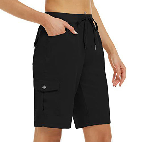 🌞LIMITED-TIME 50% OFF! 🩳 Women's Quick-Dry Cargo Shorts – UPF 50+, Multiple Pockets, Adjustable Waist 🏕️