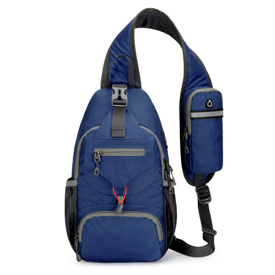 📢📢This Week's Special Price:$27.99!!🔥✨UnisexMen's Outdoor Sling Bag – Multi-Pocket, Water-Resistant & Breathable – Perfect for Travel & Daily Use