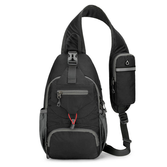 📢📢This Week's Special Price:$27.99!!🔥✨UnisexMen's Outdoor Sling Bag – Multi-Pocket, Water-Resistant & Breathable – Perfect for Travel & Daily Use
