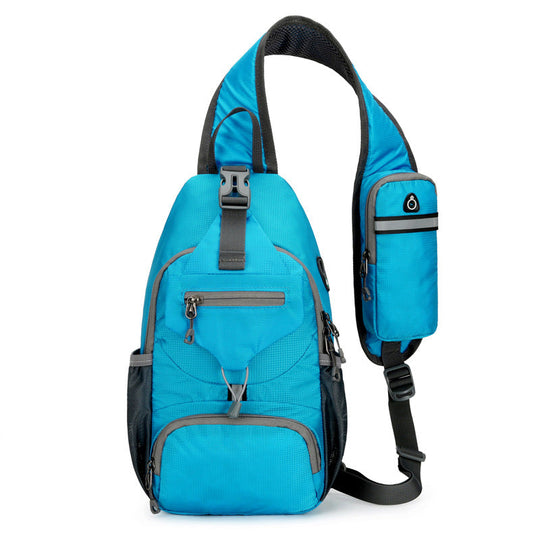📢📢This Week's Special Price:$27.99!!🔥✨UnisexMen's Outdoor Sling Bag – Multi-Pocket, Water-Resistant & Breathable – Perfect for Travel & Daily Use