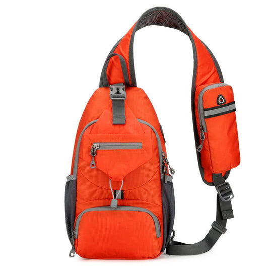 📢📢This Week's Special Price:$27.99!!🔥✨UnisexMen's Outdoor Sling Bag – Multi-Pocket, Water-Resistant & Breathable – Perfect for Travel & Daily Use