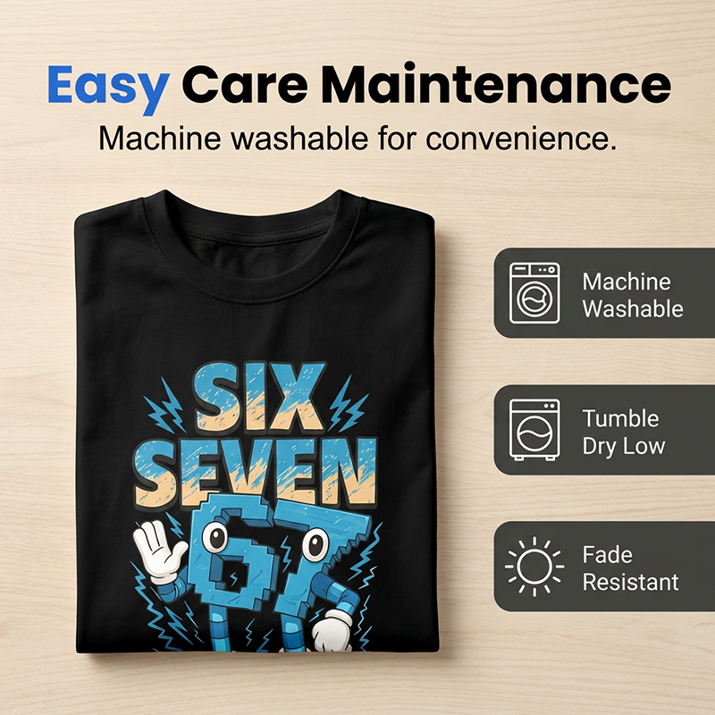 Kids' Cartoon Number Graphic Tee