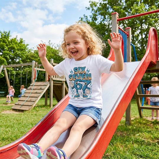 Kids' Cartoon Number Graphic Tee