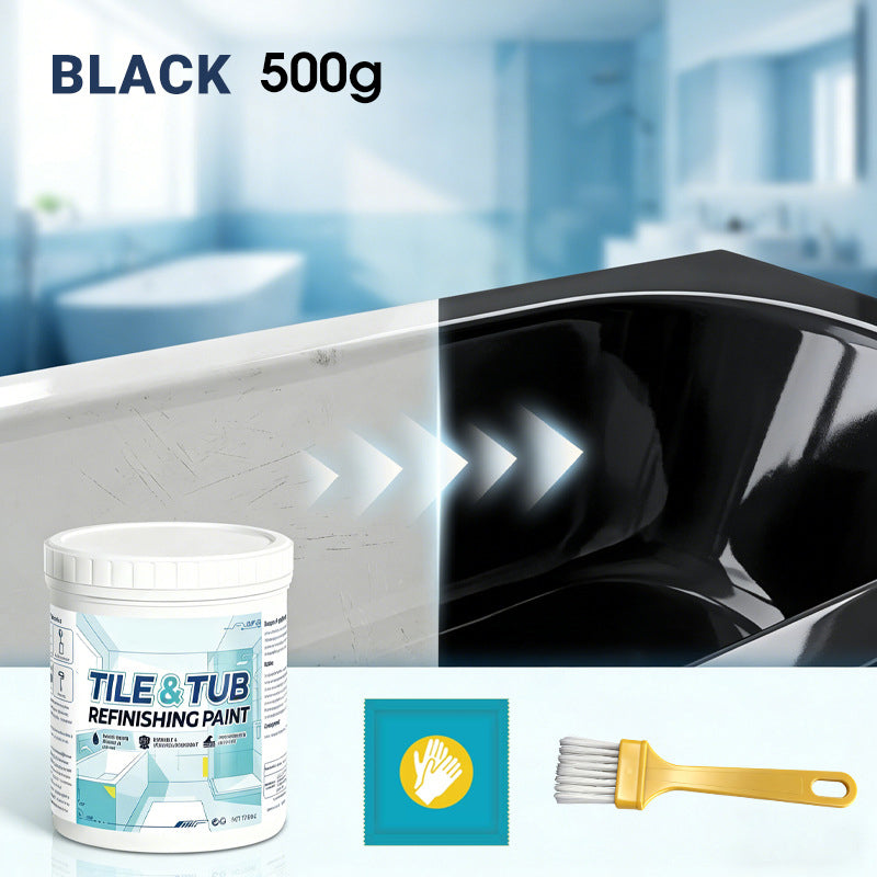 🥳2026 HOT SALE🥳💞50K+ SOLD!🛁🎨 Tile & Tub Refinishing Paint Kit – Waterproof, anti‑slip finish. Covers stains & cracks. Easy DIY, no pro needed. ✨🛡️
