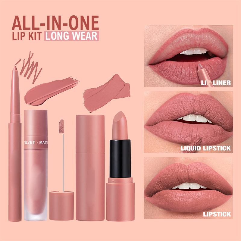 🔥2026 Hot Sale ⏰Long-Lasting & Waterproof Matte Lipstick Set