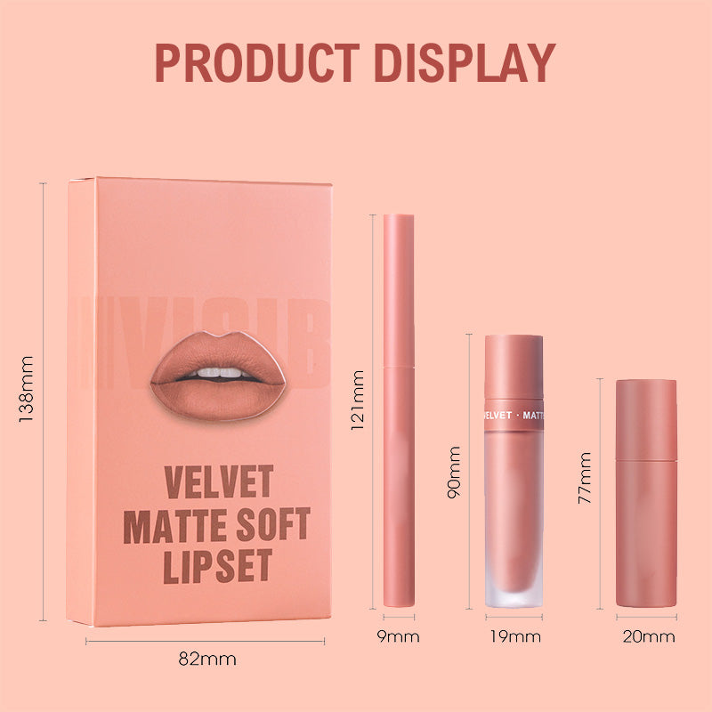 🔥2026 Hot Sale ⏰Long-Lasting & Waterproof Matte Lipstick Set