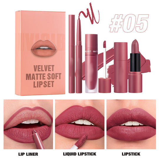 🔥2026 Hot Sale ⏰Long-Lasting & Waterproof Matte Lipstick Set