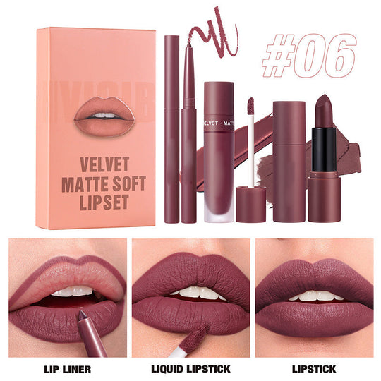 🔥2026 Hot Sale ⏰Long-Lasting & Waterproof Matte Lipstick Set