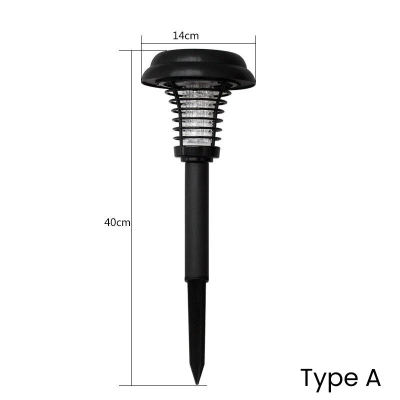 ☀️Solar Mosquito Zapper Light ✨– Outdoor Garden Stake Lamp, UV Insect Killer & Solar Pathway Light🦟🚫