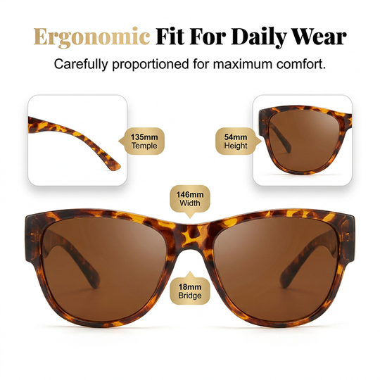 ✨Large Sunglasses to Wear Over Glasses