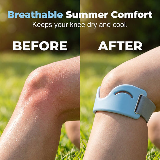 🔥 Limited-Time 50% OFF 🦵 Hestiy Breathable Shock-Absorbing Patella Brace – 8mm V-Shaped Support, Adjustable Fit & Cool Comfort ⚡
